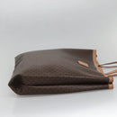 CELINE Macadam Canvas Tote Bag PVC Leather Brown Auth 139440-5