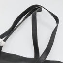 CELINE Shoulder Bag Leather Black Silver Auth 139444-8