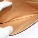 CELINE Shoulder Bag Leather Black Gold Auth 139445-20