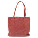 PRADA Hand Bag Leather Pink Silver Auth 139448-13