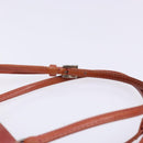 PRADA Hand Bag Leather Pink Silver Auth 139448-8