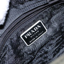 PRADA Shoulder Bag Nylon Green Silver Auth 139451-19