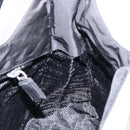 PRADA Shoulder Bag Nylon Green Silver Auth 139451-20