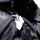 PRADA Shoulder Bag Nylon Green Silver Auth 139451-12