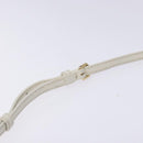 BURBERRY Nova Check Shoulder Bag PVC Beige Gold Auth 139453-8