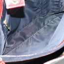 BURBERRY Nova Check Blue Label Tote Bag Canvas Beige Gold Auth 139454-11