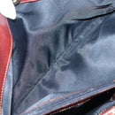 BURBERRY Nova Check Blue Label Tote Bag Canvas Beige Gold Auth 139454-21