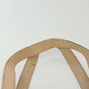 FENDI Zucchino Canvas Hand Bag Pink Gold Auth 139455-8