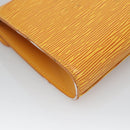 LOUIS VUITTON Epi Art Deco Clutch Bag Yellow M52639 LV Auth 139466-16