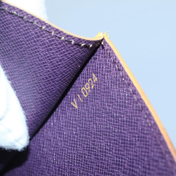 LOUIS VUITTON Epi Art Deco Clutch Bag Yellow M52639 LV Auth 139466