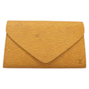 LOUIS VUITTON Epi Art Deco Clutch Bag Yellow M52639 LV Auth 139466-13