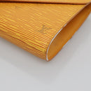 LOUIS VUITTON Epi Art Deco Clutch Bag Yellow M52639 LV Auth 139466-7
