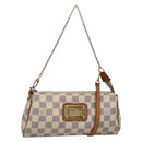 LOUIS VUITTON Damier Azur Eva Shoulder Bag 2way N55214 LV Auth 139468-1