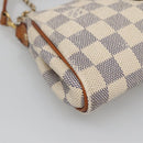 LOUIS VUITTON Damier Azur Eva Shoulder Bag 2way N55214 LV Auth 139468-16