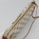 LOUIS VUITTON Damier Azur Eva Shoulder Bag 2way N55214 LV Auth 139468-6