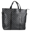 LOUIS VUITTON Damier Graphite Tadao Shoulder Bag 2way N51192 LV Auth 139469-1