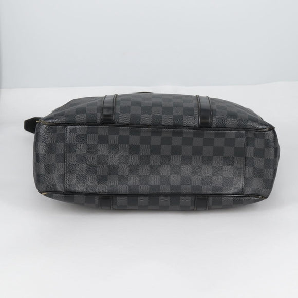 LOUIS VUITTON Damier Graphite Tadao Shoulder Bag 2way N51192 LV Auth 139469