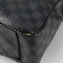 LOUIS VUITTON Damier Graphite Tadao Shoulder Bag 2way N51192 LV Auth 139469-19