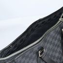 LOUIS VUITTON Damier Graphite Tadao Shoulder Bag 2way N51192 LV Auth 139469-21