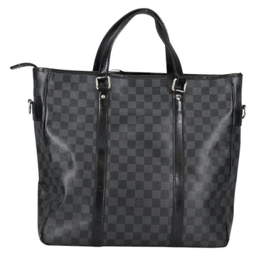 LOUIS VUITTON Damier Graphite Tadao Shoulder Bag 2way N51192 LV Auth 139469 - 0