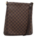LOUIS VUITTON Damier Ebene Musette Shoulder Bag N51302 LV Auth 139470-1