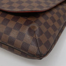 LOUIS VUITTON Damier Ebene Musette Shoulder Bag N51302 LV Auth 139470-14