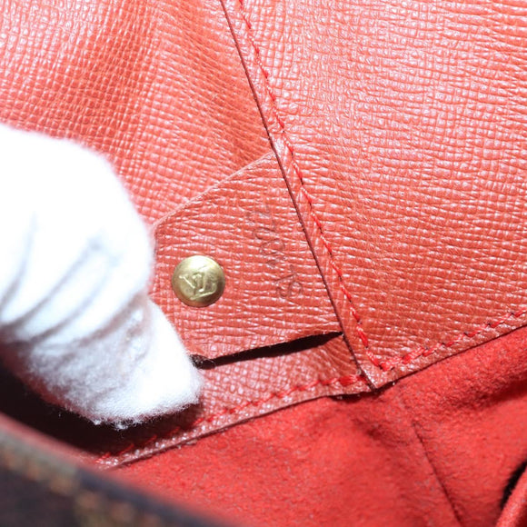 LOUIS VUITTON Damier Ebene Musette Shoulder Bag N51302 LV Auth 139470