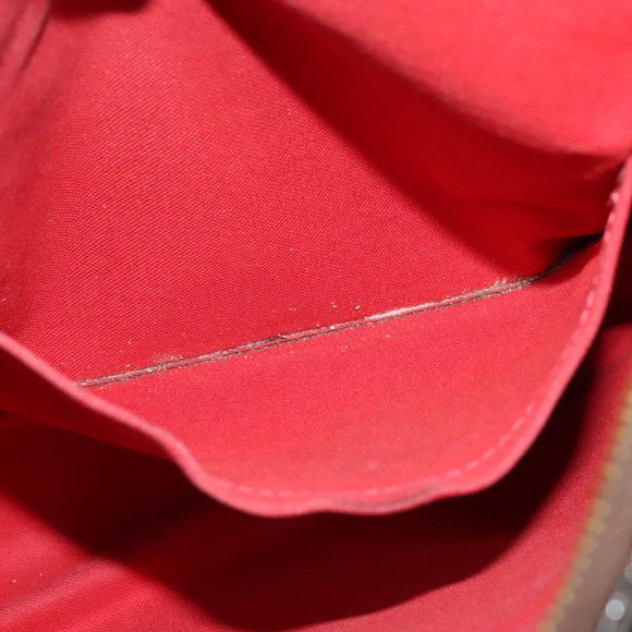 LOUIS VUITTON Damier Ebene Bloomsbury PM Shoulder Bag N42251 LV Auth 139471