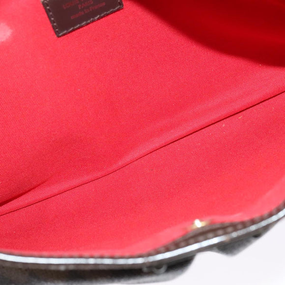 LOUIS VUITTON Damier Ebene Bloomsbury PM Shoulder Bag N42251 LV Auth 139471