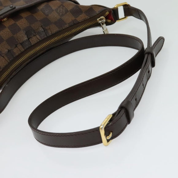 LOUIS VUITTON Damier Ebene Bloomsbury PM Shoulder Bag N42251 LV Auth 139471
