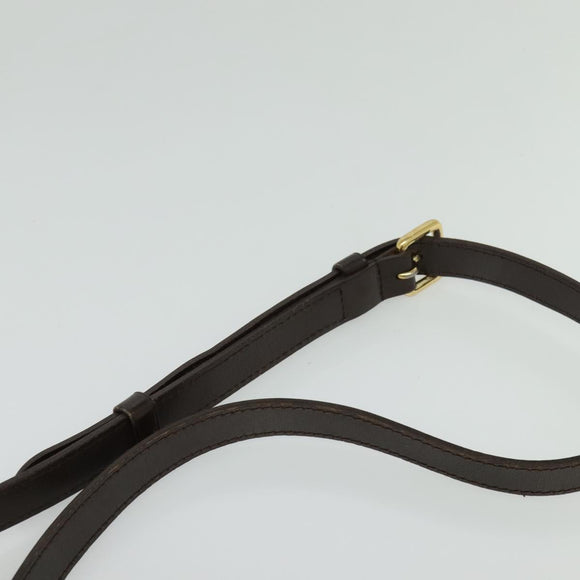 LOUIS VUITTON Damier Ebene Bloomsbury PM Shoulder Bag N42251 LV Auth 139471