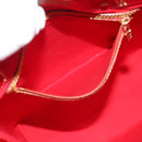 LOUIS VUITTON Monogram Vernis Reade MM Hand Bag Red Rouge M91086 LV Auth 139473-21