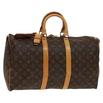 LOUIS VUITTON Monogram Keepall 45 Boston Bag M41428 LV Auth 139474