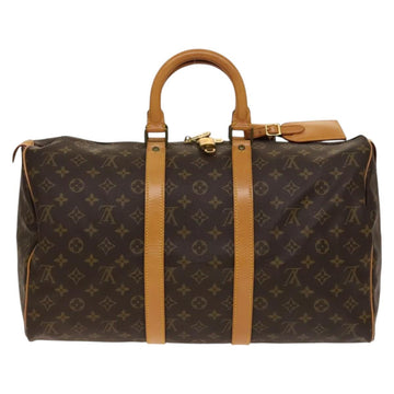 LOUIS VUITTON Monogram Keepall 45 Boston Bag M41428 LV Auth 139474 - 0