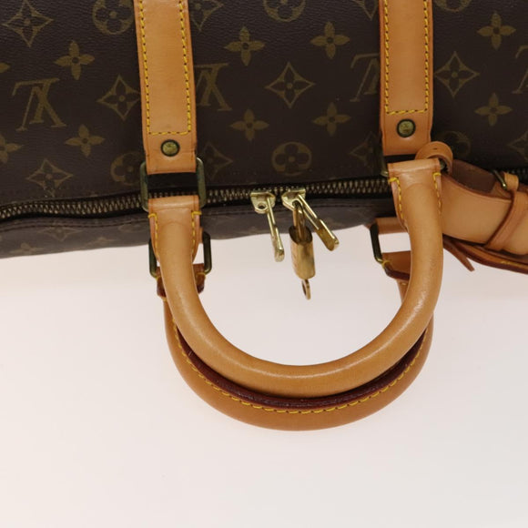 LOUIS VUITTON Monogram Keepall 45 Boston Bag M41428 LV Auth 139474