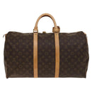 LOUIS VUITTON Monogram Keepall 50 Boston Bag M41426 LV Auth 139475-2