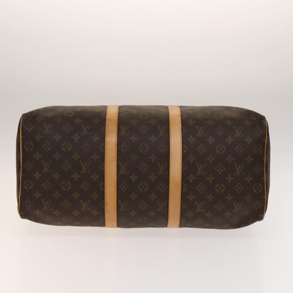 LOUIS VUITTON Monogram Keepall 50 Boston Bag M41426 LV Auth 139475