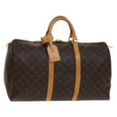 LOUIS VUITTON Monogram Keepall 50 Boston Bag M41426 LV Auth 139476V-1