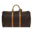 LOUIS VUITTON Monogram Keepall 50 Boston Bag M41426 LV Auth 139476V-2