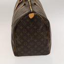 LOUIS VUITTON Monogram Keepall 50 Boston Bag M41426 LV Auth 139476V-3