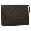 LOUIS VUITTON Monogram Poche Toilette 26 Pouch M47542 LV Auth 139481-1