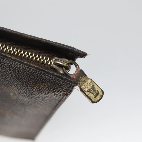 LOUIS VUITTON Monogram Poche Toilette 26 Pouch M47542 LV Auth 139481