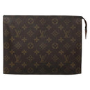 LOUIS VUITTON Monogram Poche Toilette 26 Pouch M47542 LV Auth 139481-13