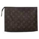 LOUIS VUITTON Monogram Poche Toilette 26 Pouch M47542 LV Auth 139481-2