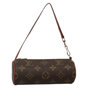 LOUIS VUITTON Monogram Papillon Pouch LV Auth 139483
