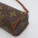 LOUIS VUITTON Monogram Papillon Pouch LV Auth 139483-10