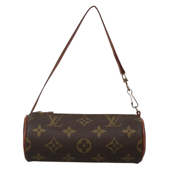 LOUIS VUITTON Monogram Papillon Pouch LV Auth 139483