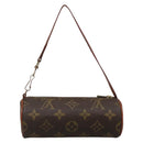 LOUIS VUITTON Monogram Papillon Pouch LV Auth 139483-3
