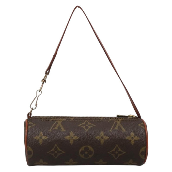 LOUIS VUITTON Monogram Papillon Pouch LV Auth 139483