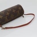 LOUIS VUITTON Monogram Papillon Pouch LV Auth 139483-7